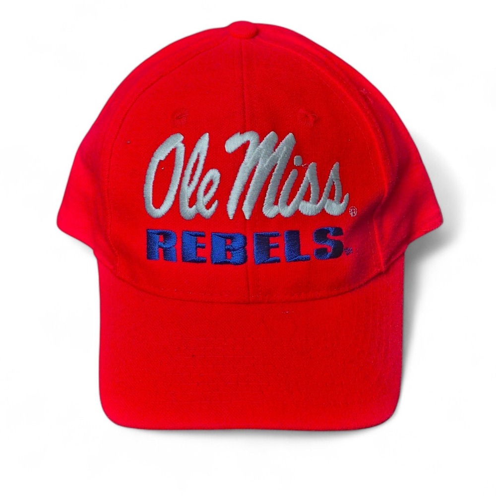 VTG Ole Miss Rebels Hat Cap The Game Russell Athletic NCAA Baseball Prep